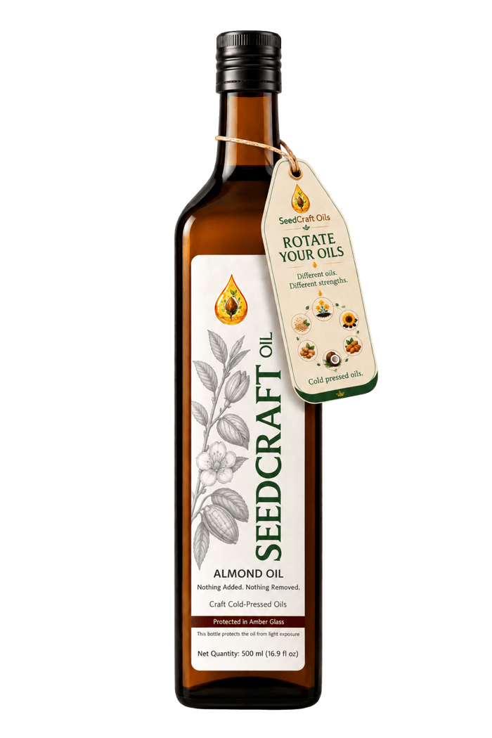 Seedcraft Almond Oil bottle