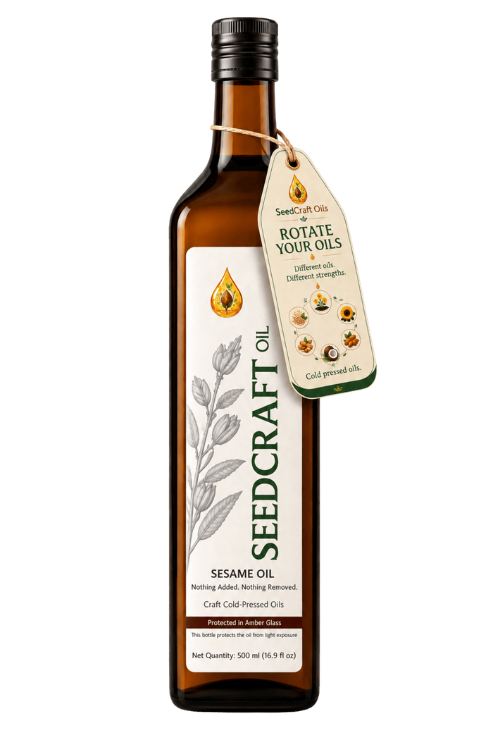 Seedcraft Sesame Oil bottle
